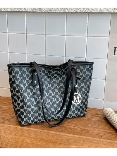 Women's Commuter Tote Bag 2025 Spring Style, Large Capacity, Single Shoulder - 2