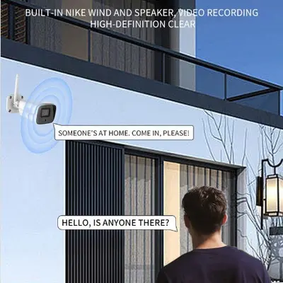 Kaynak üretici HD WiFi IP iç ve dış mekan güvenlik kameraları cep telefonu uzaktan alarm push