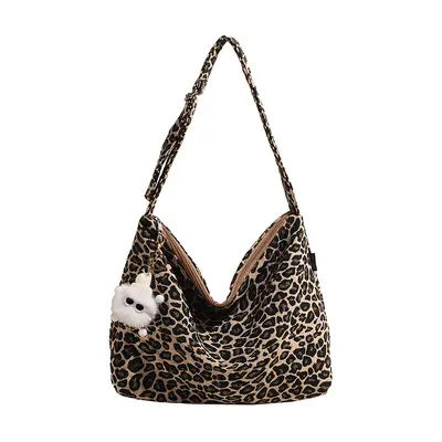 Leopard Print Casual Tote Bag for Women, Large Capacity - 6