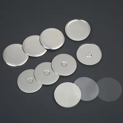 58mm Tinplate Blank Magnetic Fridge Magnet and Badge Materials - 4