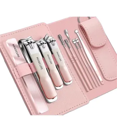 Tırnak Makası Seti, 2-in-1 Tırnak Aracı ve Kulak Kaşıyıcı - 6