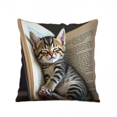 TEMU Hot-Selling Cat Plush Pillow Cover Cute Adorable Animal Cushion Bedroom Home Sofa Decorative Throw Pillow Cover Wholesale - 11