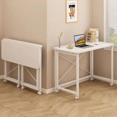 Klappbarer Metall-Lernschreibtisch, Schülerschreibtisch