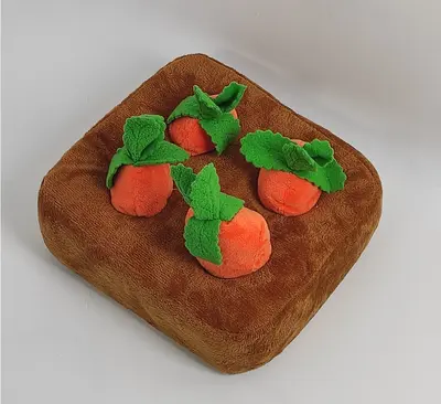 Plush Dog Toy with Squeaker, for Chewing, Relaxation and Food Hiding - 7