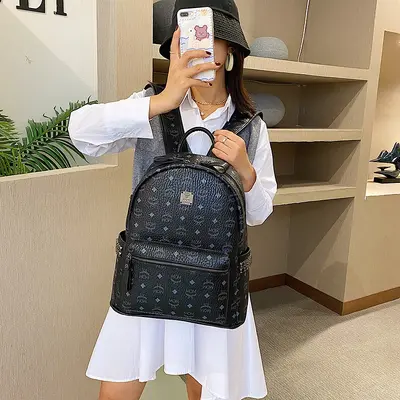 Soft Leather Backpack, Large Capacity, 2023 Model, Unisex - 7