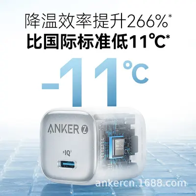 Зарядное устройство Anker 20W PD Fast Charger для Apple iPhone 16 и 17 Pro Max