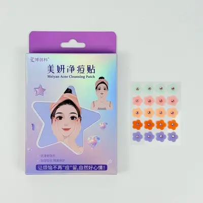 Acne patches, hydrocolloid, multicolor, concealing formula - 11