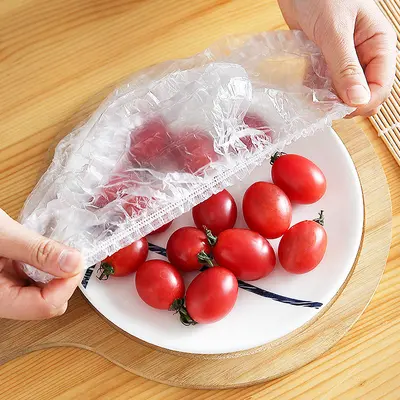 Tek kullanımlık plastik sarma kapağı, gıda sınıfı elastik plastik sarma kapağı, ev tipi özel kase kapağı, duş başlığı tipi plastik sarma kapağı