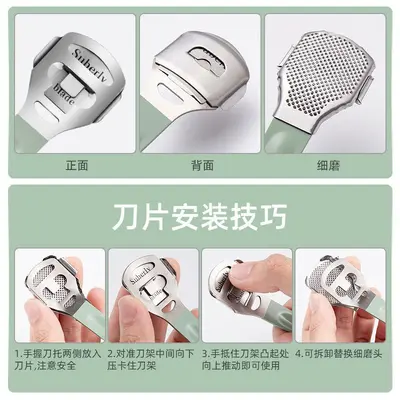 Matcha Green Nail Clipper Complete Set with Nail Care Tools - 4