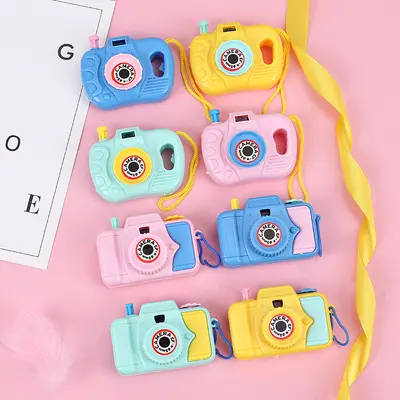 80'li Yıllar Klasik Nostaljik Çocuk Oyuncağı Projeksiyon İzleme Fotoğraf Makinesi Erkek Kız Bebek Çocuk Simüle Projeksiyon Kamerası