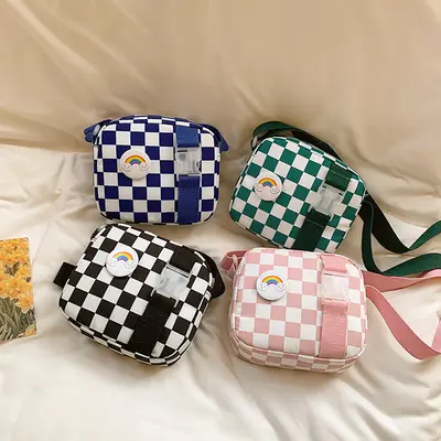 Cute Mini Cartoon Single Shoulder Bag and Coin Purse for Children
