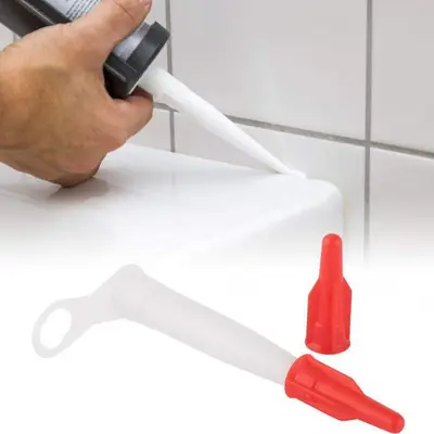 Silikon Plastik Tutkal Memesi Evrensel Cam Tutkal Başlığı Tutkal Tabancası İçin