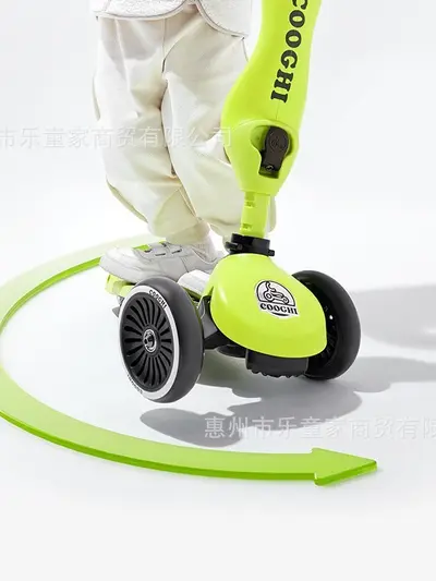 Children's Kick Scooter Ages 1-6, 2/3/4/6-in-1, Universal Wheels, Sit-and-Scoot