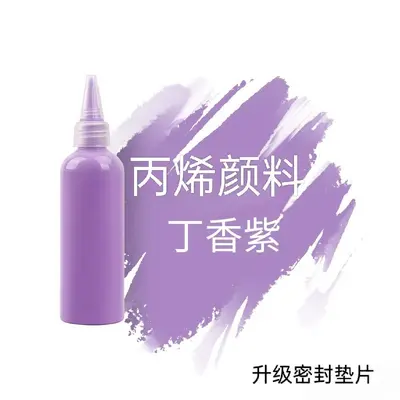 Çocuklar için akrilik boya 100ml el yapımı boyama resim seti diy alçı bebek doku boyama suluboya seti toptan - 10