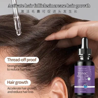 TK nourishing hair care oil herbal frizz and dryness improvement treatment