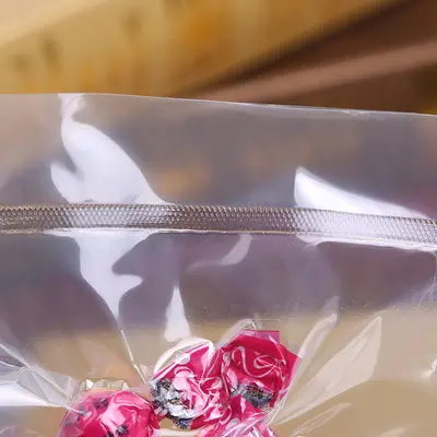 Spot 16 silk food vacuum packaging bags, flat-mouth vacuum bags, polyester food deli packaging bags, direct factory supply