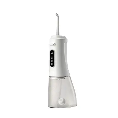 Electric oral irrigator, portable, sonic water flosser for orthodontic care