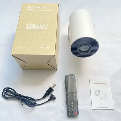 2026 Grenzüberschreitender HY300 E-Commerce-Bestseller Projektoren Bildschirmspiegelung Heimkino Outdoor Mini tragbar Handy-Projektor