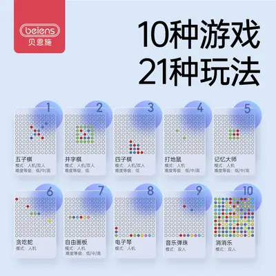 Intelligentes elektronisches Schachbrett mit Gomoku und Tic-Tac-Toe - 4