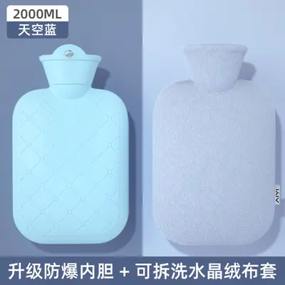 Thickened Explosion-Proof Water-Filled Hot Water Bottle for Elderly - 13