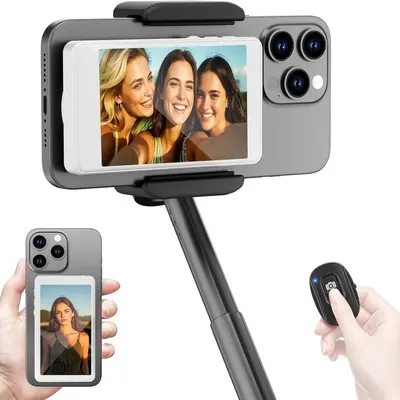 Magnetic Wireless Phone Selfie Screen Magnifier and Projector - 2