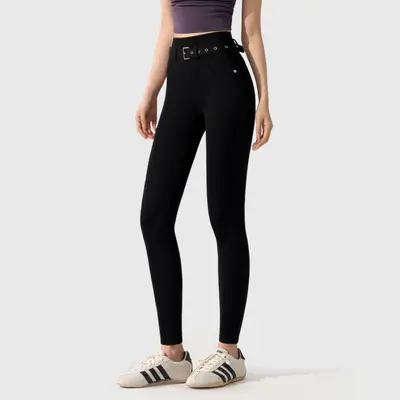 Women's Seamless Adjustable Hip-Lifting Yoga Running Leggings - 6