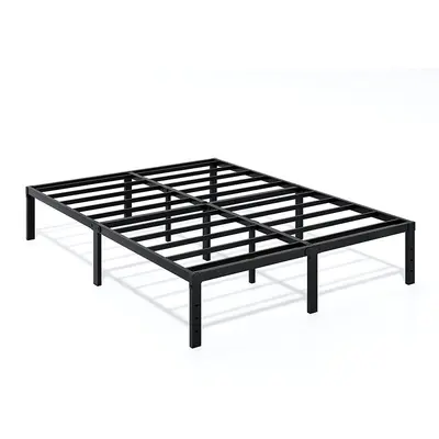 Double Metal Bed Frame, Headboard-Free, Removable, Silent