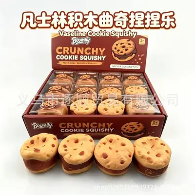 Realistic Food Squishy Stress Toy, Non-Rebound and Moldable