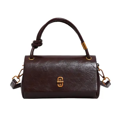Minimalistische Damenhandtasche, Schultertasche mit Umhängeriemen