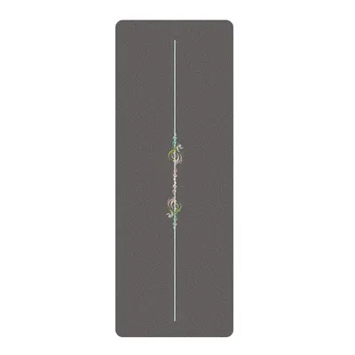 Coconut Shell PU Natural Rubber Yoga Mat, Non-Slip and Thick - 7