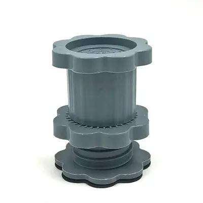 Universal washing machine feet pads, shock-absorbent - 6