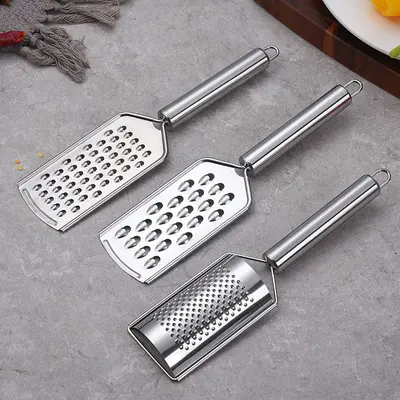 Edelstahl-Universalreibe für Ingwer, Käse und Gemüse