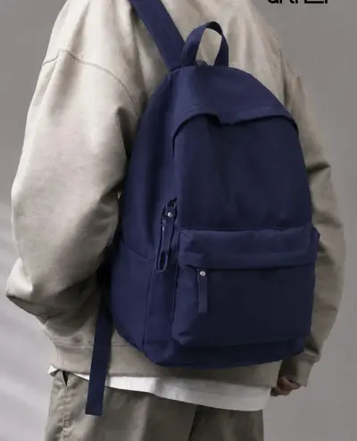 16-inch Laptop Backpack Outdoor Sports Solid Color Logo Printable - 12