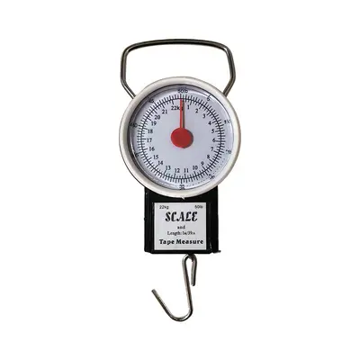 Herstellerversorgung Federwaage Handwaage Fischwaage mechanische Gepäckwaage 22-35 kg mit Lineal Koffer-Mechanikwaage - 7