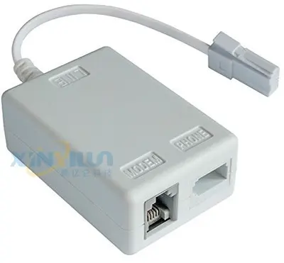 UK BT ADSL 6P4C RJ11 Sprachsplitter mit Filter