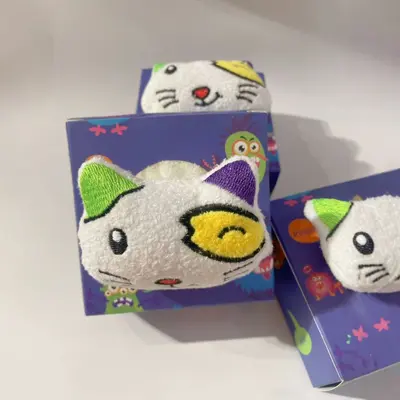 毛绒卡通擦手巾伴手礼毛巾挂式玩偶创意礼品儿童礼物小礼品