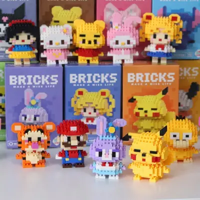 LEGO Uyumlu Mikro Yapı Taşları, Çocuk Eğitici Oyuncak - 7