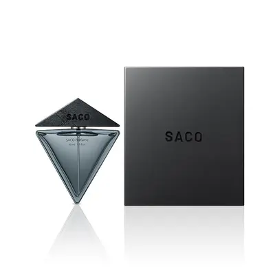 SACO Wild Herrenparfüm, langanhaltend, holziger Duft, Geschenkset - 5