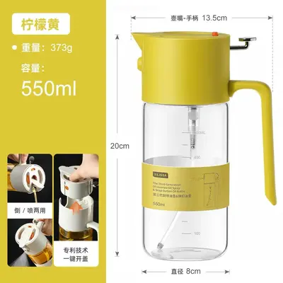 Japanische Ölkanne Küche Lebensmittelqualität Sprüh- und Ausgießfunktion - 9