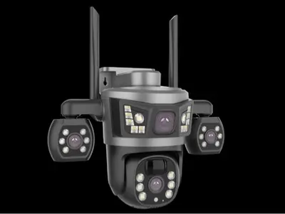 4-Eye Low-Power Solar Panel Surveillance Camera Enclosure - 3