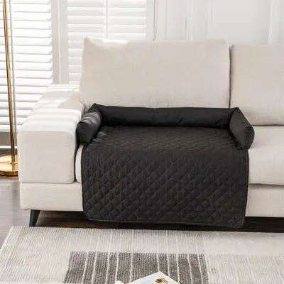 Ultrasonic Cotton Dog and Cat Bed, Car Rear Seat Pet Mat