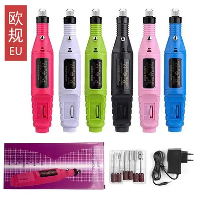 Cross-Border Portable Electric Nail Grinder Callus Remover Polishing Electric Manicure Tool USB Pen-Style Nail Filing Machine - 10