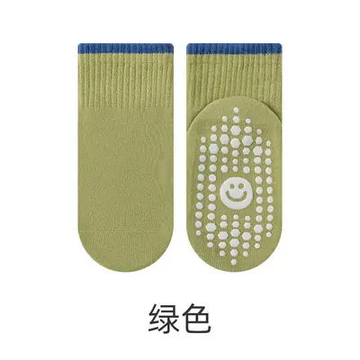 Baby Cotton Socks for Spring and Autumn, Non-Slip, Boys and Girls - 12