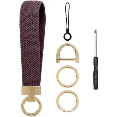 Wrist Strap Car Key Chain, Trendy Key Ring Accessory - 10