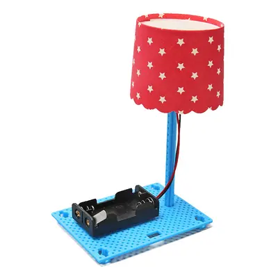 DIY-Tischlampe in sieben Farben, Technik-Bastelset für Grundschüler