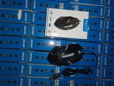 X1 nötr kablolu USB fare ev ofis iş notebook masaüstü renkli ışıklı toptan sınır ötesi - 8