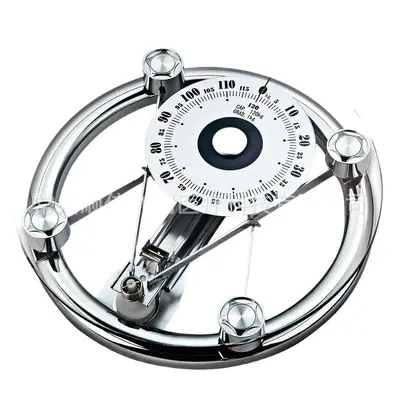 Kaifuli Elektromechanische Personenwaage Schulhotel Mechanische Personenwaage Geschenkwaage Fitnessstudio Körperfettwaage Elektronische Waage - 6
