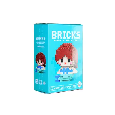 Children's DIY Small Particle Building Blocks, Educational Cartoon Toy - 5