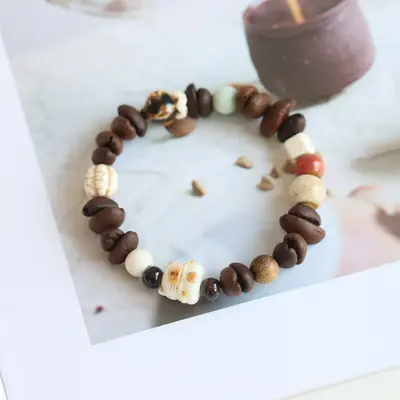 Браслет унисекс из бусин Coffee Bean Jingdezhen - 8