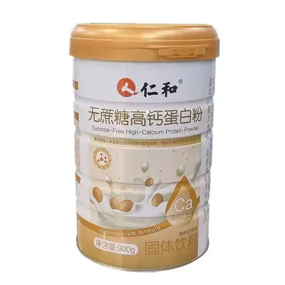 【Renhe】Sugar-Free High Calcium Protein Powder 900g/Can High Calcium Nutritional Protein Powder Solid Beverage Genuine Product